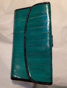 Mundial eel skin wallet